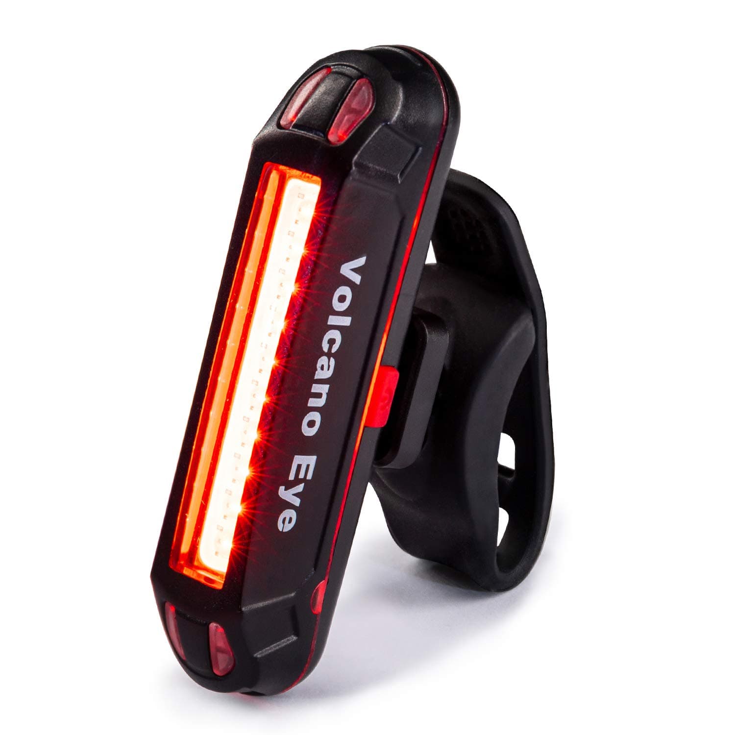 Bike Tail Light, USB Rechargeable LED Safety Light for Bicycle, Ultra Bright Waterproof Cycling Rear Taillight, Red/Green/Blue 7 Light Modes Fits on Any Road or Mountain Bike