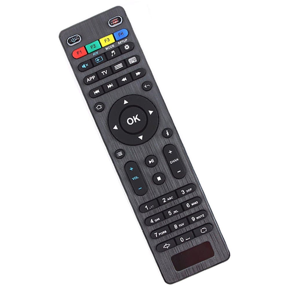 Replacement Remote Control for MAG254 MAG250 255/256 / 257/260 / 275/349 / 350/351 / 352 OTT Tv Box IPTV Set-Top Box, Black