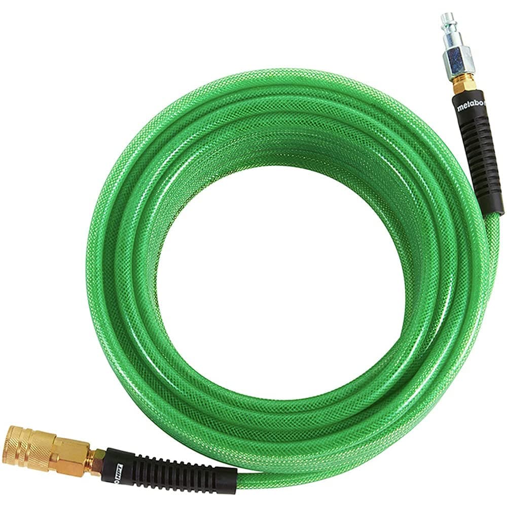 Air Hose | 1/4-Inch x 50 Ft | Industrial Fittings | Professional Grade Polyurethane | 300 PSI | 115155M
