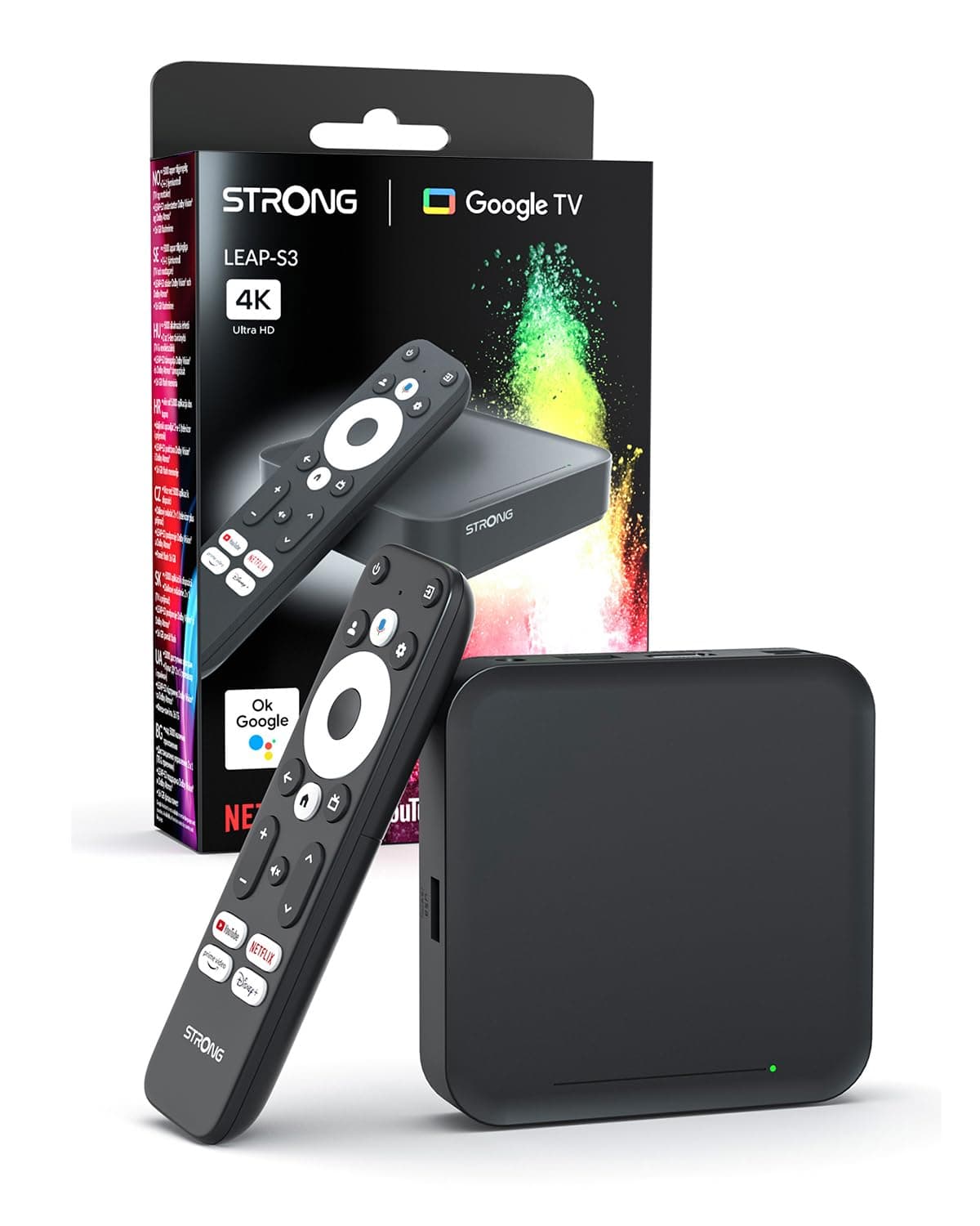 Strong S3 UHD Receiver Google TV Jump