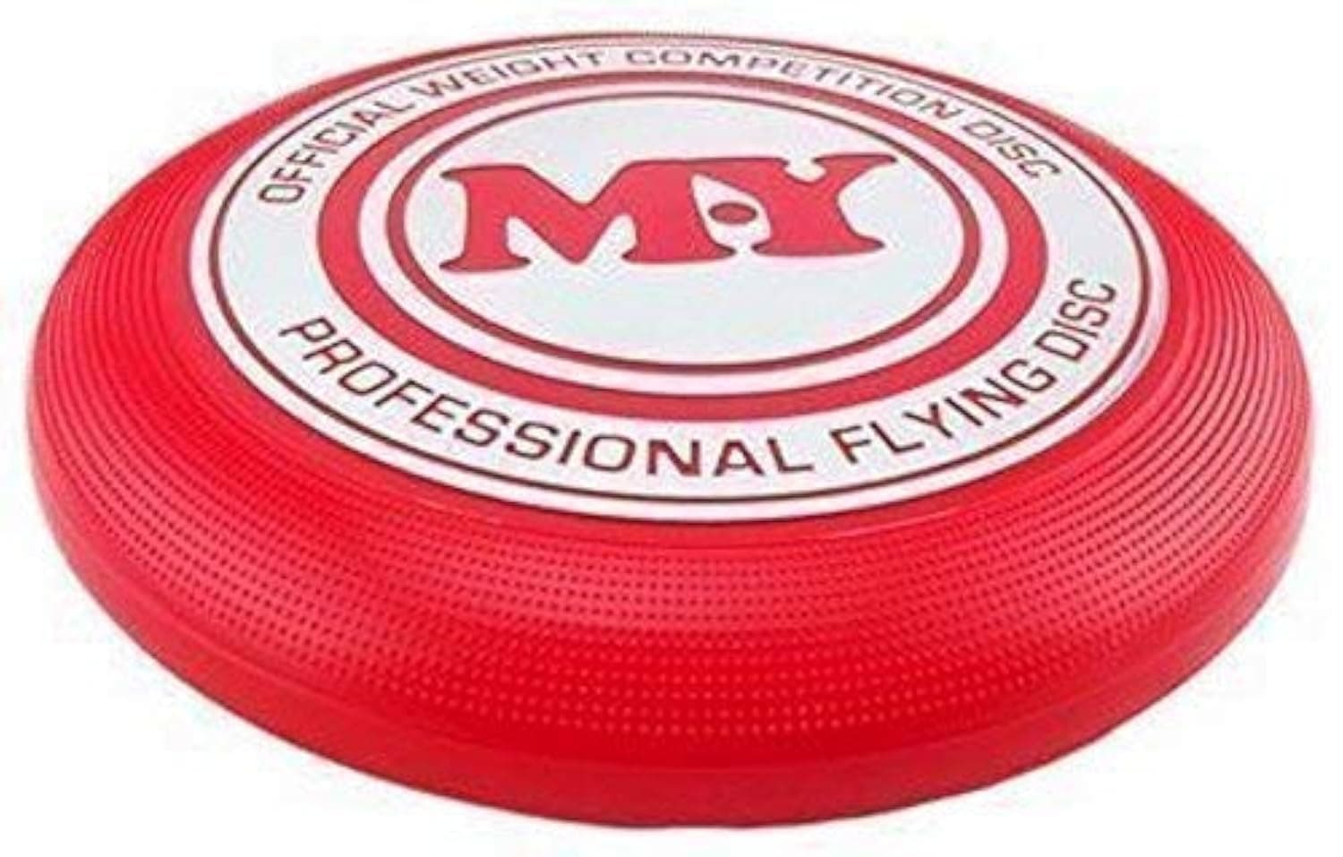 M.Y Frisbee Official Weight 180g Competition Flyer Disc - 4 Assorted Colours (Red)