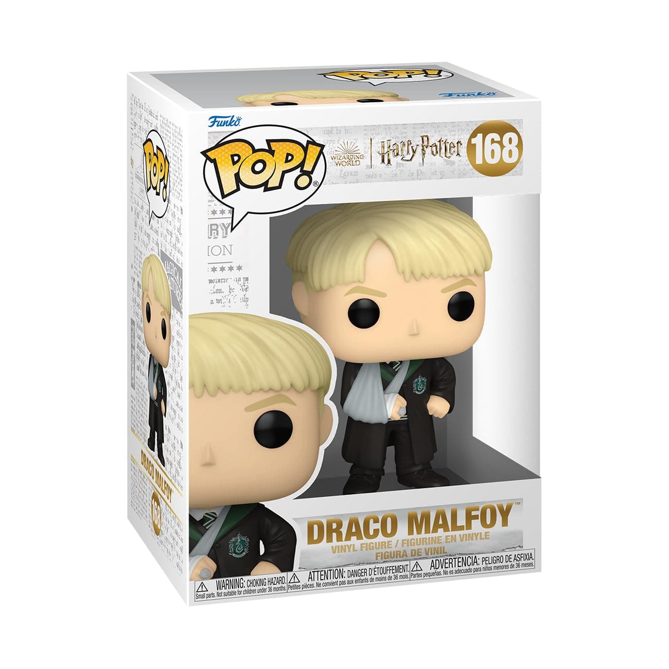 Funko Pop! Movies: Harry Potter Prisoner Of Azkaban - Draco Malfoy With Broken Arm - Collectable Vinyl Figure - Gift Idea - Official Merchandise - Toys for Kids & Adults - Movies Fans