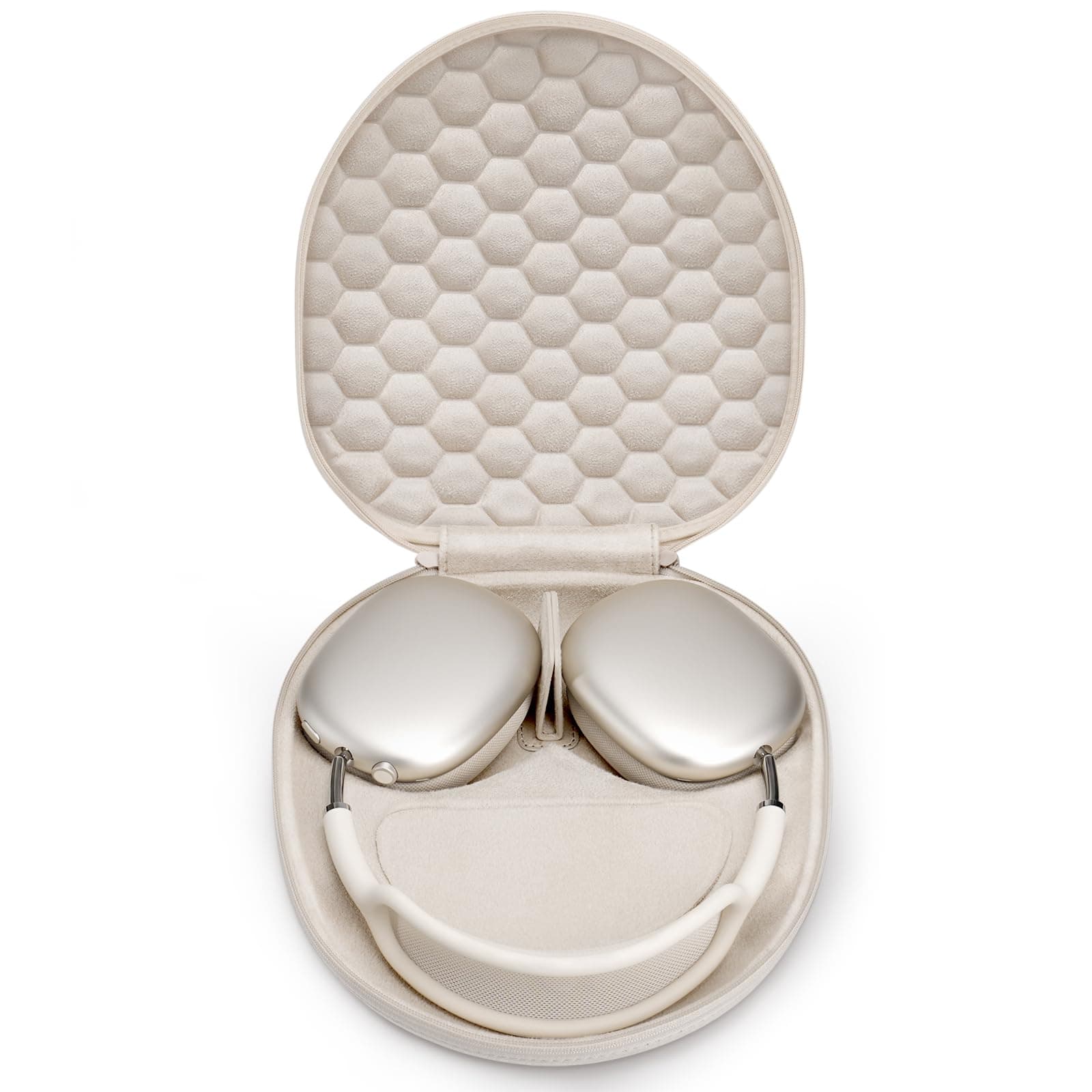 Smart Case 2.0 Slimline for AirPods Max Headphones Supports Sleep Mode, AirPods Max Accessories, Upgrade Anti-Scratch Portable Carry Travel Bag (Starlight)