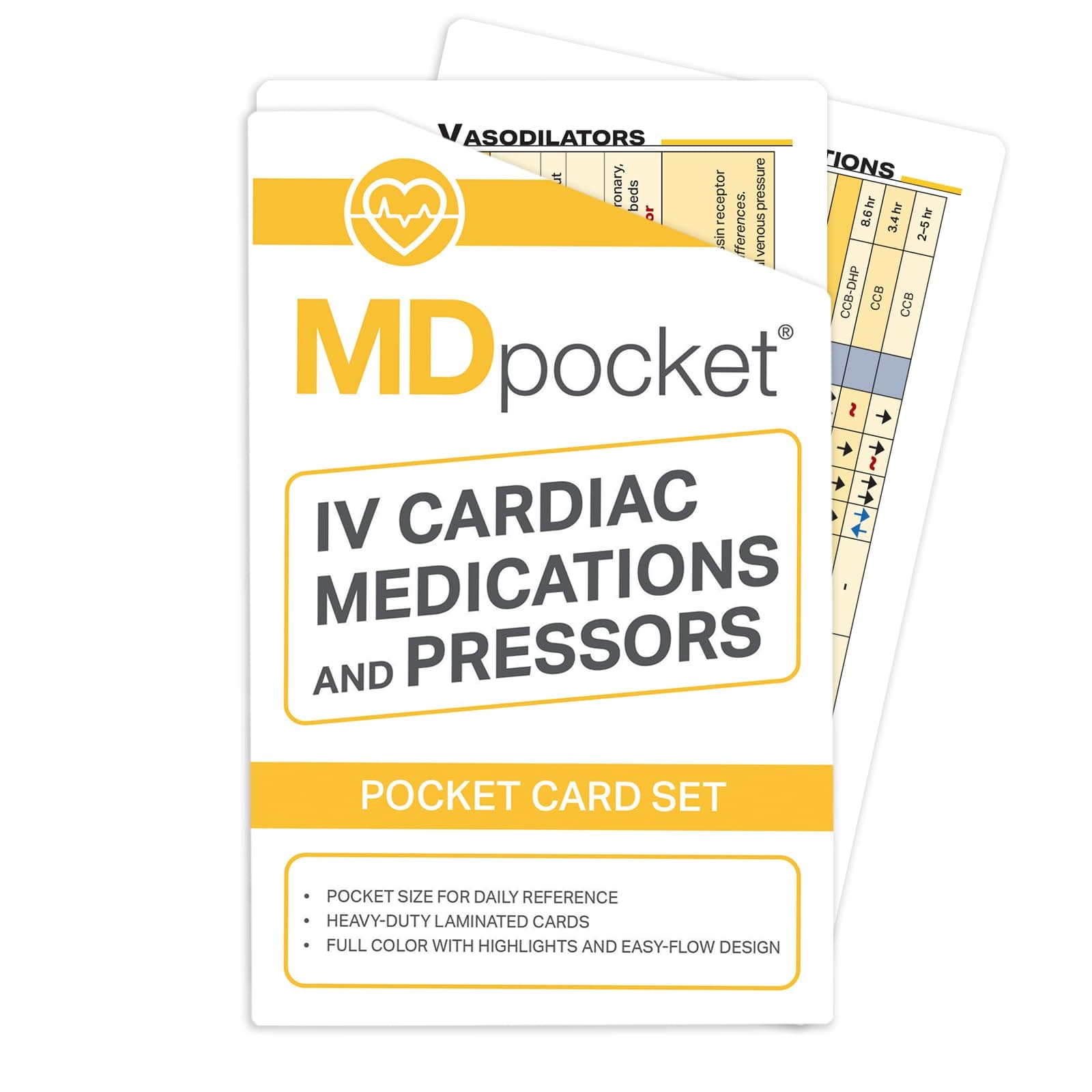 MDpocket® - Cardiac Medications and Pressors
