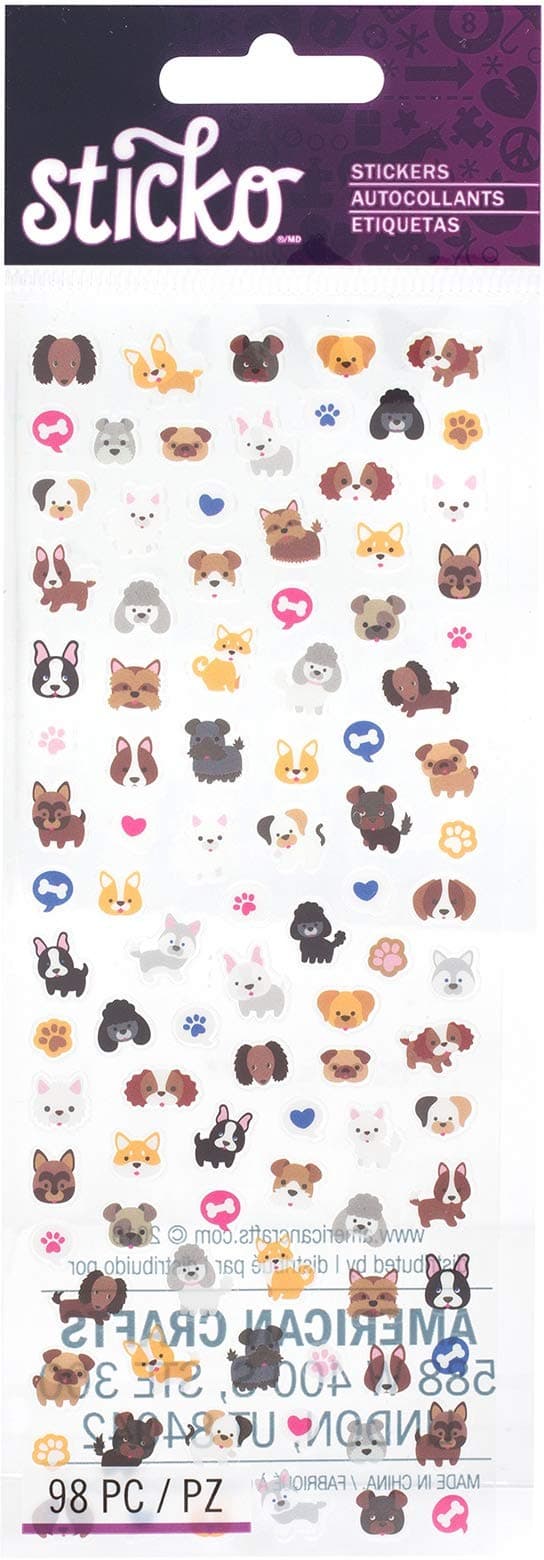 Sticko Tiny-Dog (98 Pieces) 8600074, Other