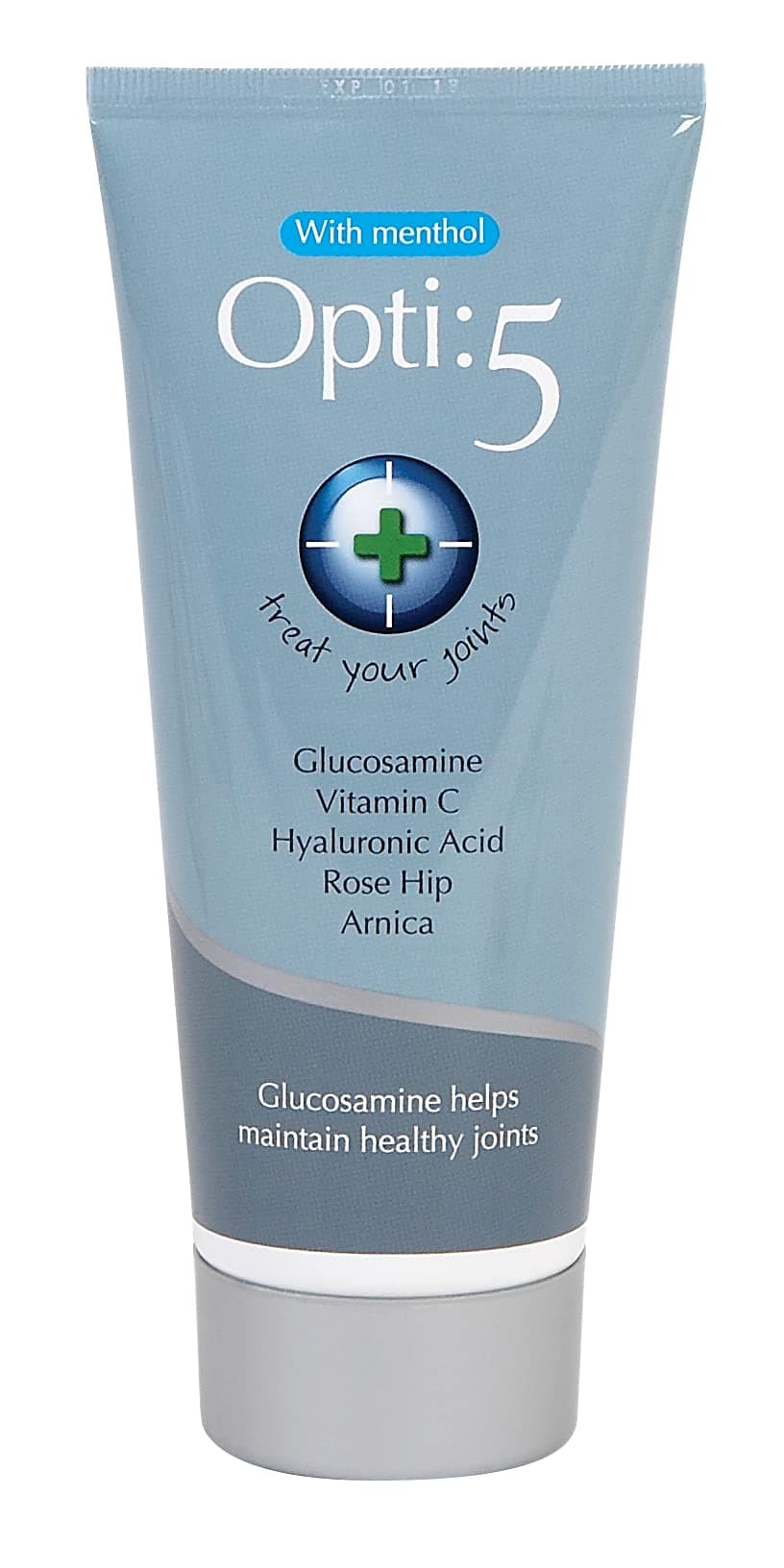 Snowden Opti:5 Glucosamine Gel with Menthol Cooling, Vitamin C, Hyaluronic Acid, Rose Hip and Arnica - Premium, Natural, Massage Joint Pain Relief Gel - Ultra Non-Sticky Muscle Rub Treatment 200ml