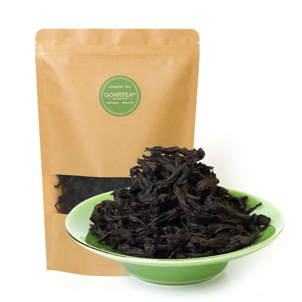 GOARTEA 100g / 3.5oz Fujian Wuyi Da Hong Pao Dahongpao Big Red Robe Rock Loose Leaf Chinese Oolong Tea