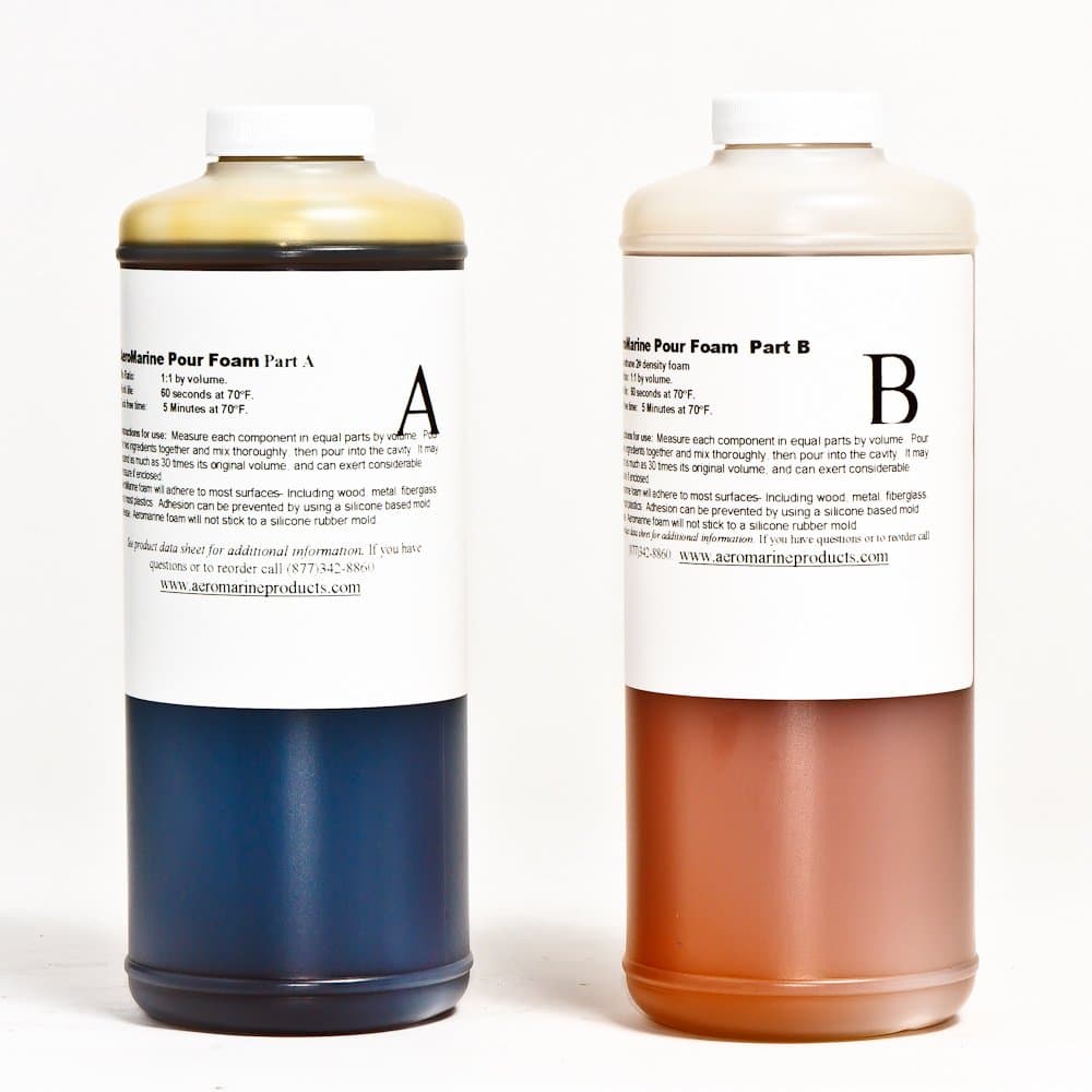 Pourable Flotation and Insulation Foam, Closed Cell Rigid Foam