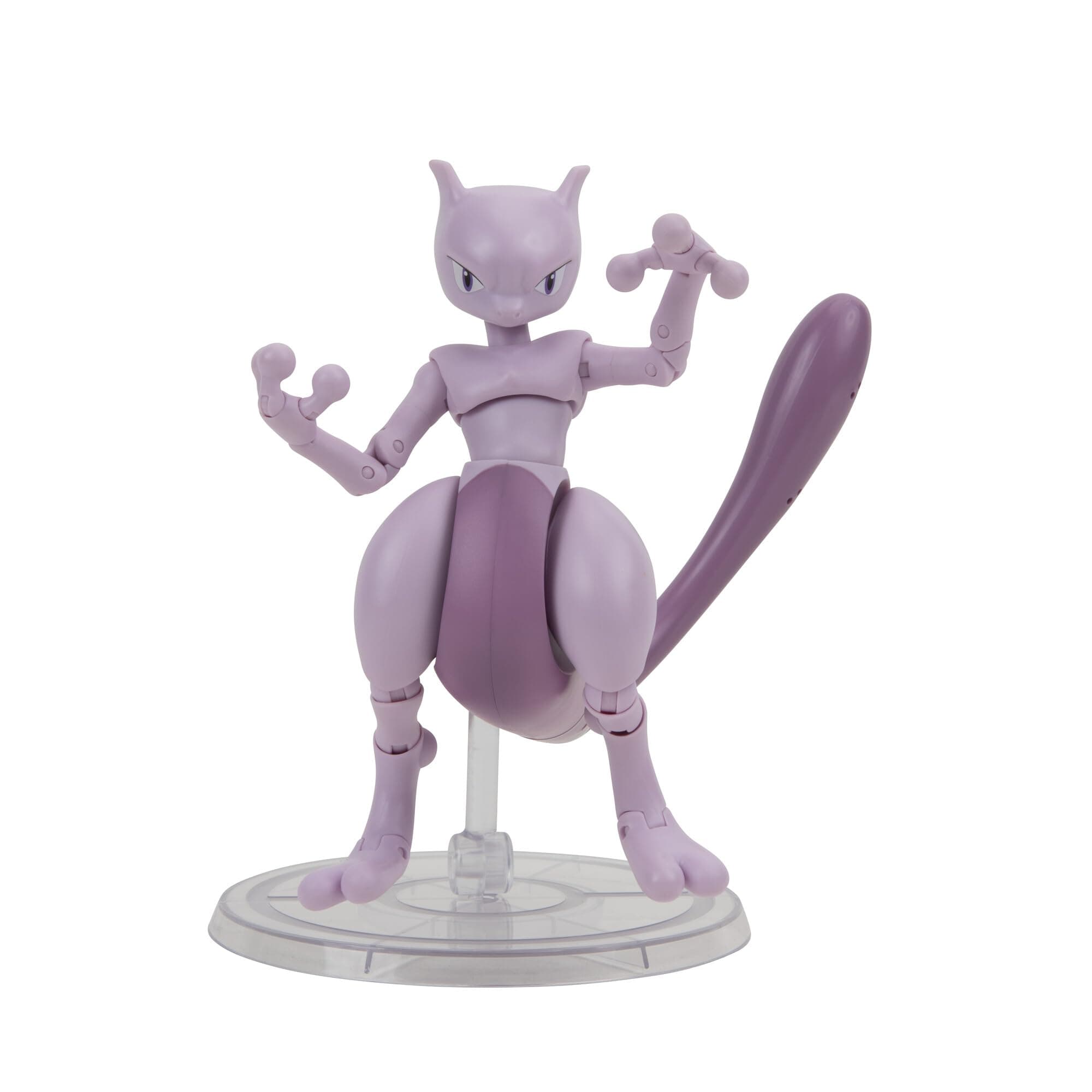 Pokemon Select Mewtwo - 6" Super Articulated Figure with 15+ Points