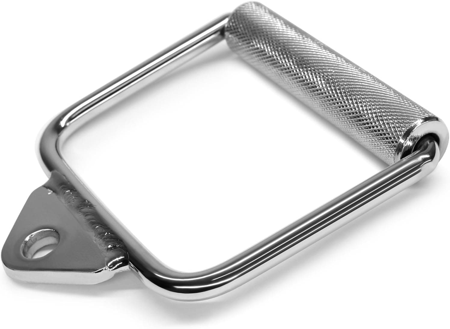 イエスフォーオール(Yes4All) シングルDハンドル LATケーブルアタッチメント ダイヤモンドナールハンドル クロム トライセッププレスダウン用 ジムケーブル 胸筋や三角筋のエクササイズ対応 【日本正規輸入品】 SAT1