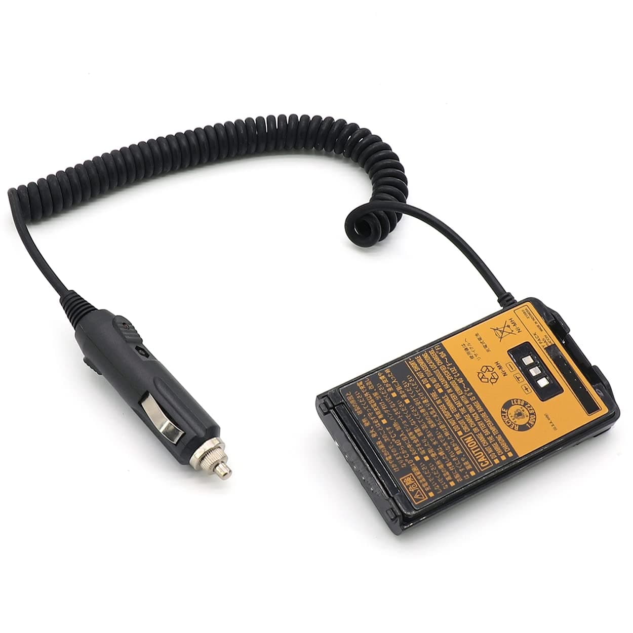 Car Adapter Battery Eliminator Replacement PB-43 PB-43N for Kenwood Walkie Talkie Handheld Radio TH-K2 TH-K2AT TH-K2ET TH-K4 TH-K4AT TH-K4E Alternative Power with DC 12V Car Charger