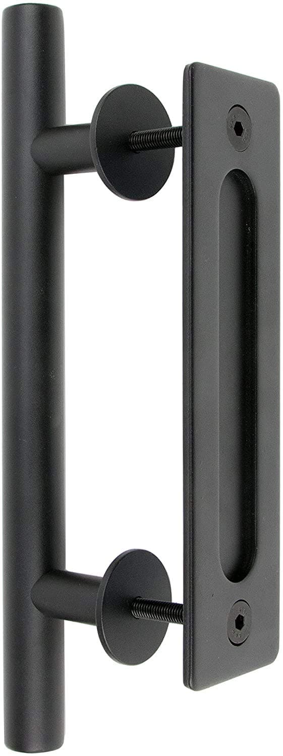 KCHEX Hand Door Handle Bronze Pull/Push Hand Made Sculpture Art Exterior Interior Home Office Decorative Brown