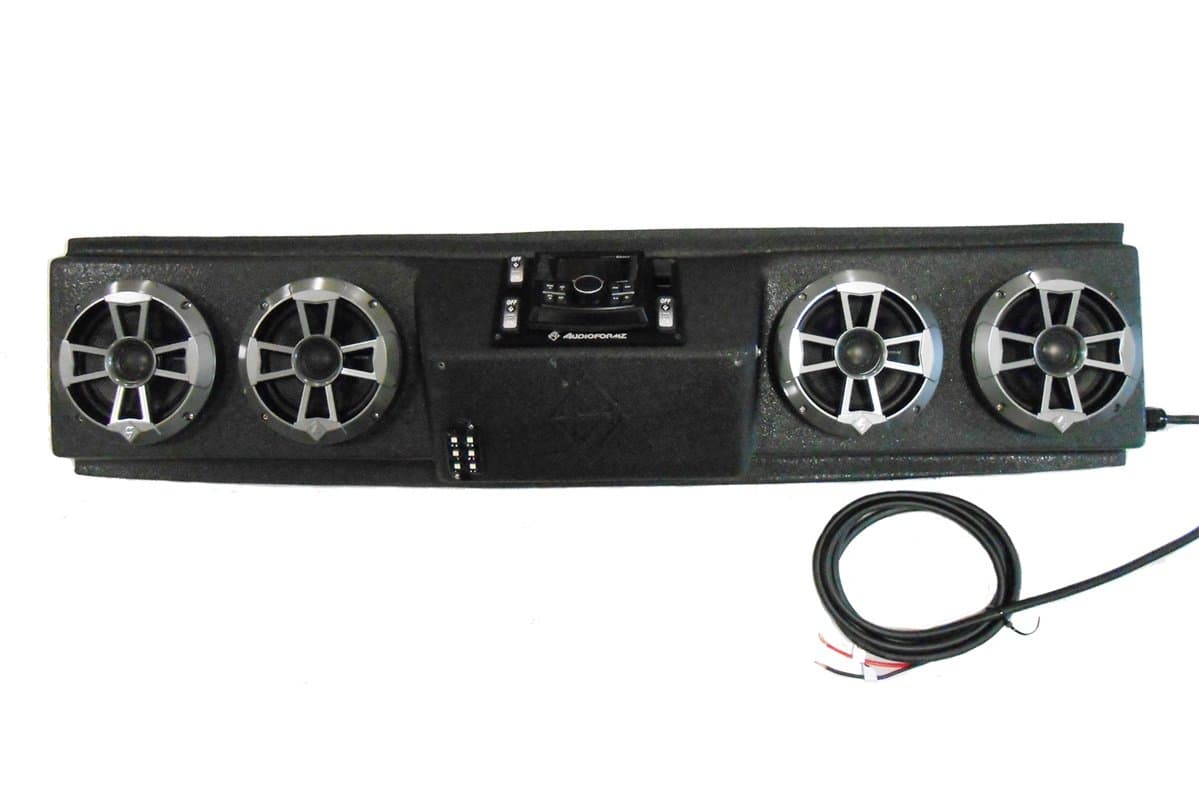 AudioFormz L2 Sound Bar w/ (4) 6.5" RGB Speakers Polaris Ranger XP 570/900/1000