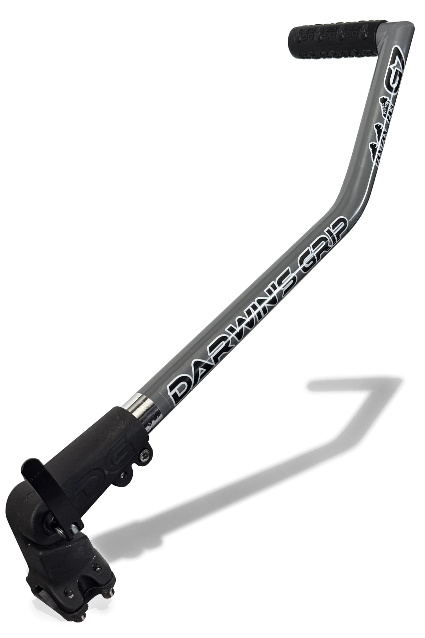 Darwin's Grip Weed Eater Handle - Ergonomic Trimmer Handle as String Trimmer Attachment, Weed Wacker Handle, Back Saver Weedeater Handle, Compatible with Echo Weed Eater Attachments - Lawn Care, Black