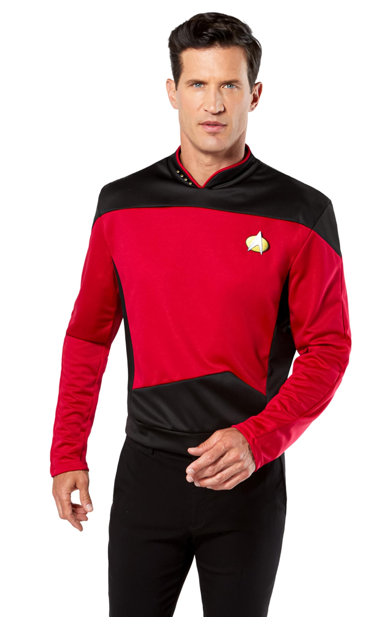 Rubie's mens Star Trek the Next Generation Deluxe Science Officer Costume Shirt Adult Costume Top (pack of 1)
