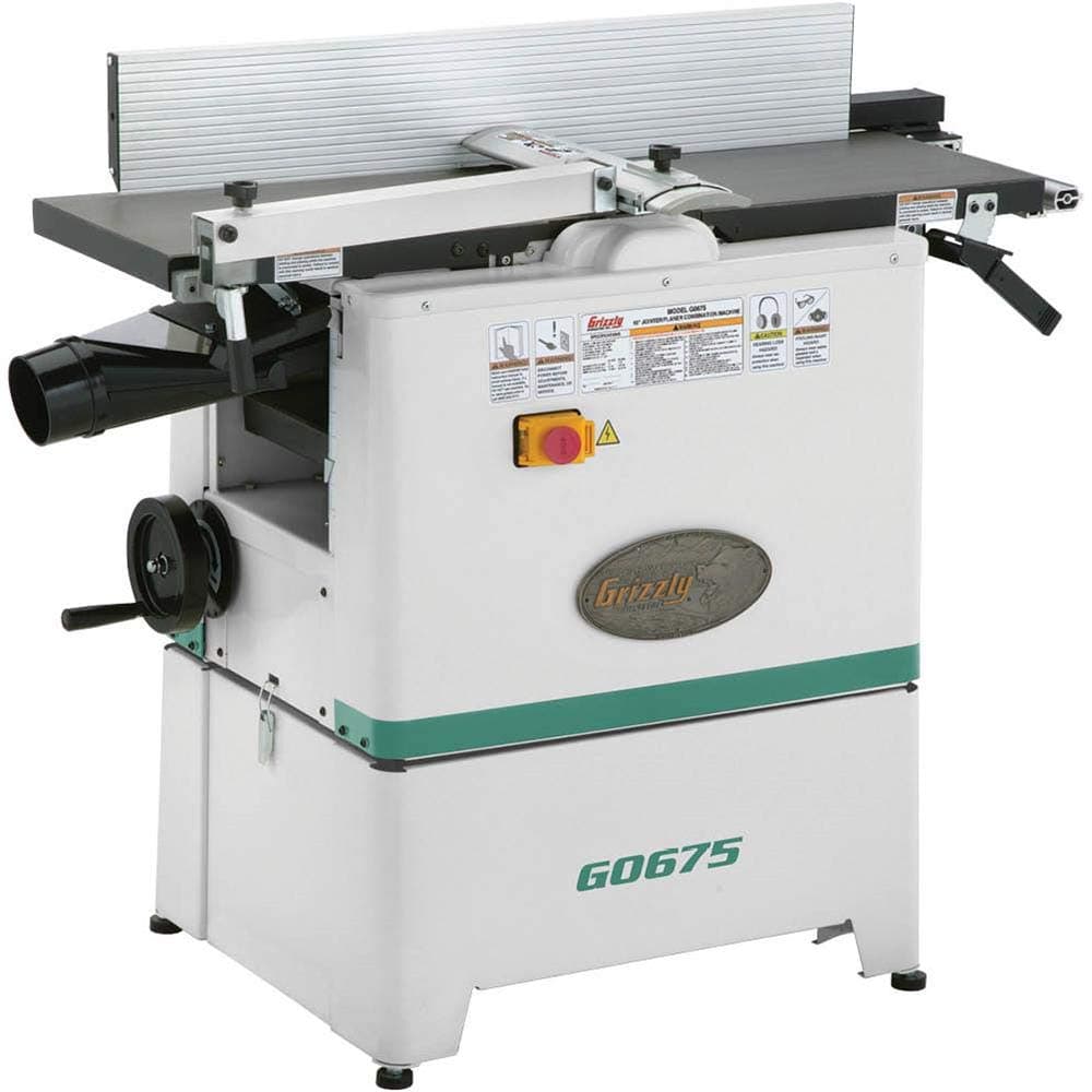 Grizzly G0675 Jointer/Planer Combo, 10-Inch