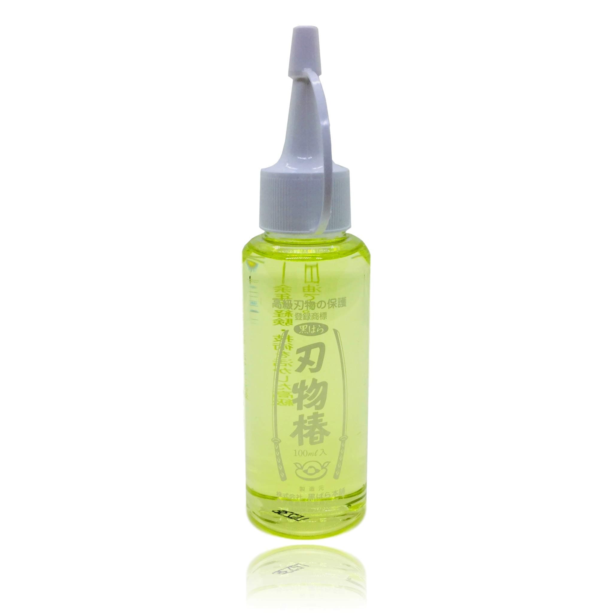 黒ばら刃物椿 KUROBARA 100% Pure Tsubaki Japanese Knife Maintenance Camellia Oil 3.5 oz 100ML