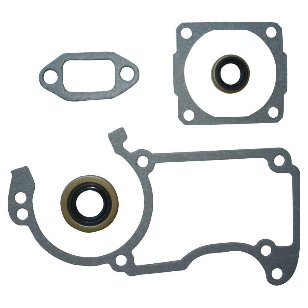 CYLINDER HEAD CRANKCASE GASKET KIT OIL SEALS SET Compatible with STIHL MS240 MS260 024 026