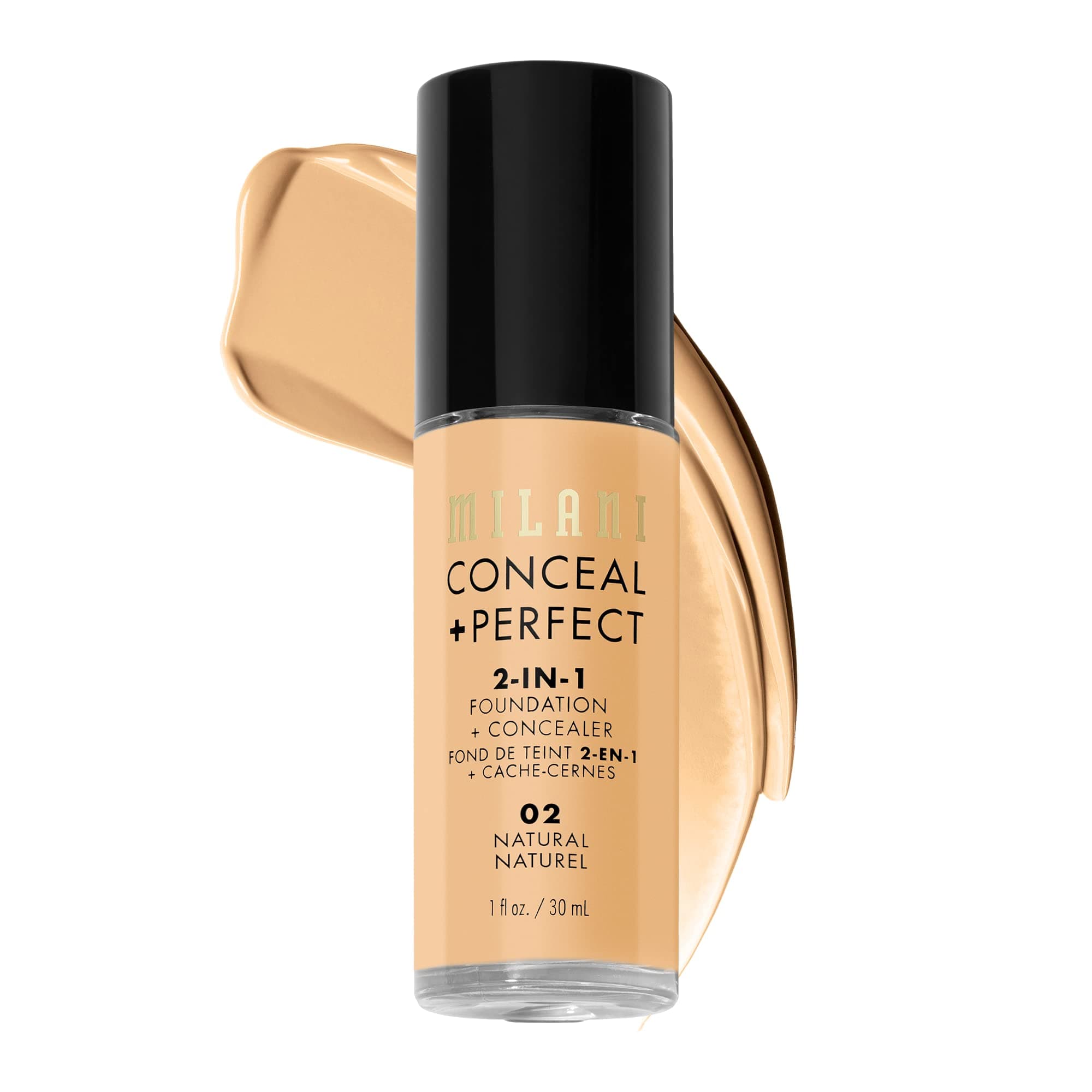 Conceal + Perfect 2-In-1 Foundation - 02 Natural