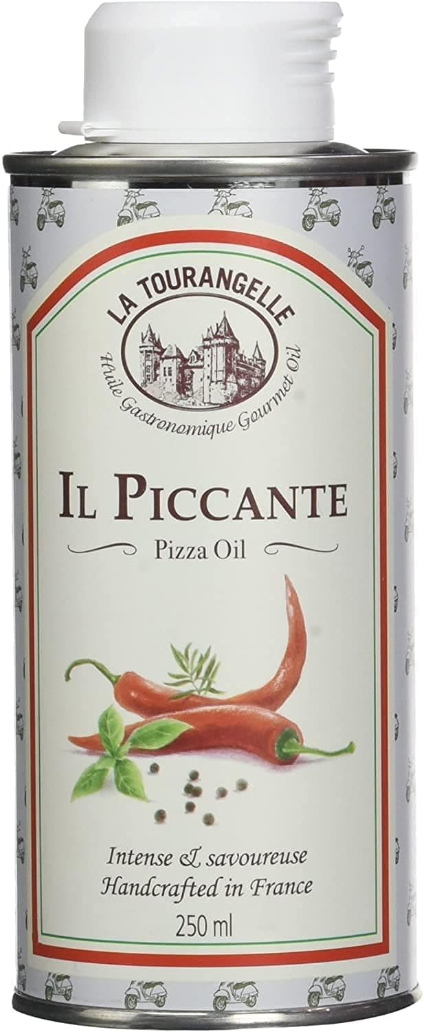 Pizza Oil - Il Piccante - Ideal for Refining Your Pizzas - La Tourangelle - 250 ml - France