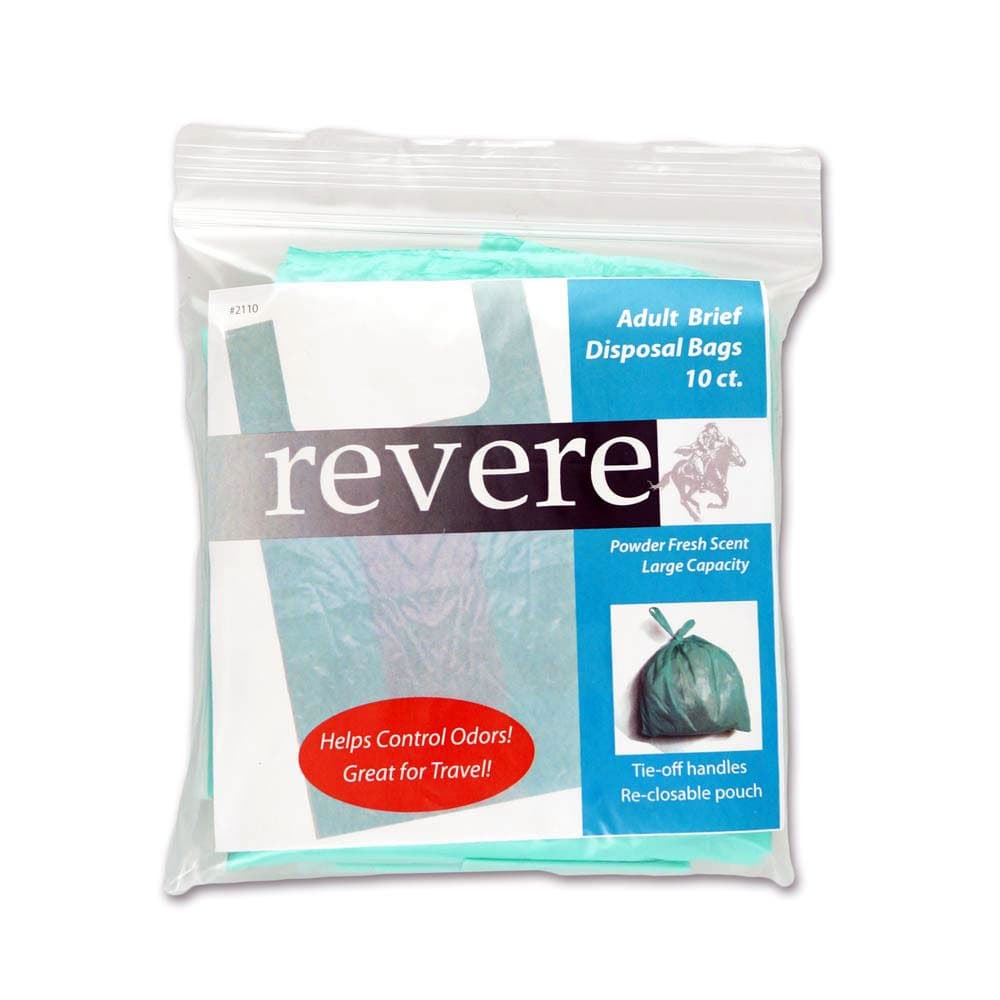 Revere Disposal Bags, Large, Cs/60 (6/10s)