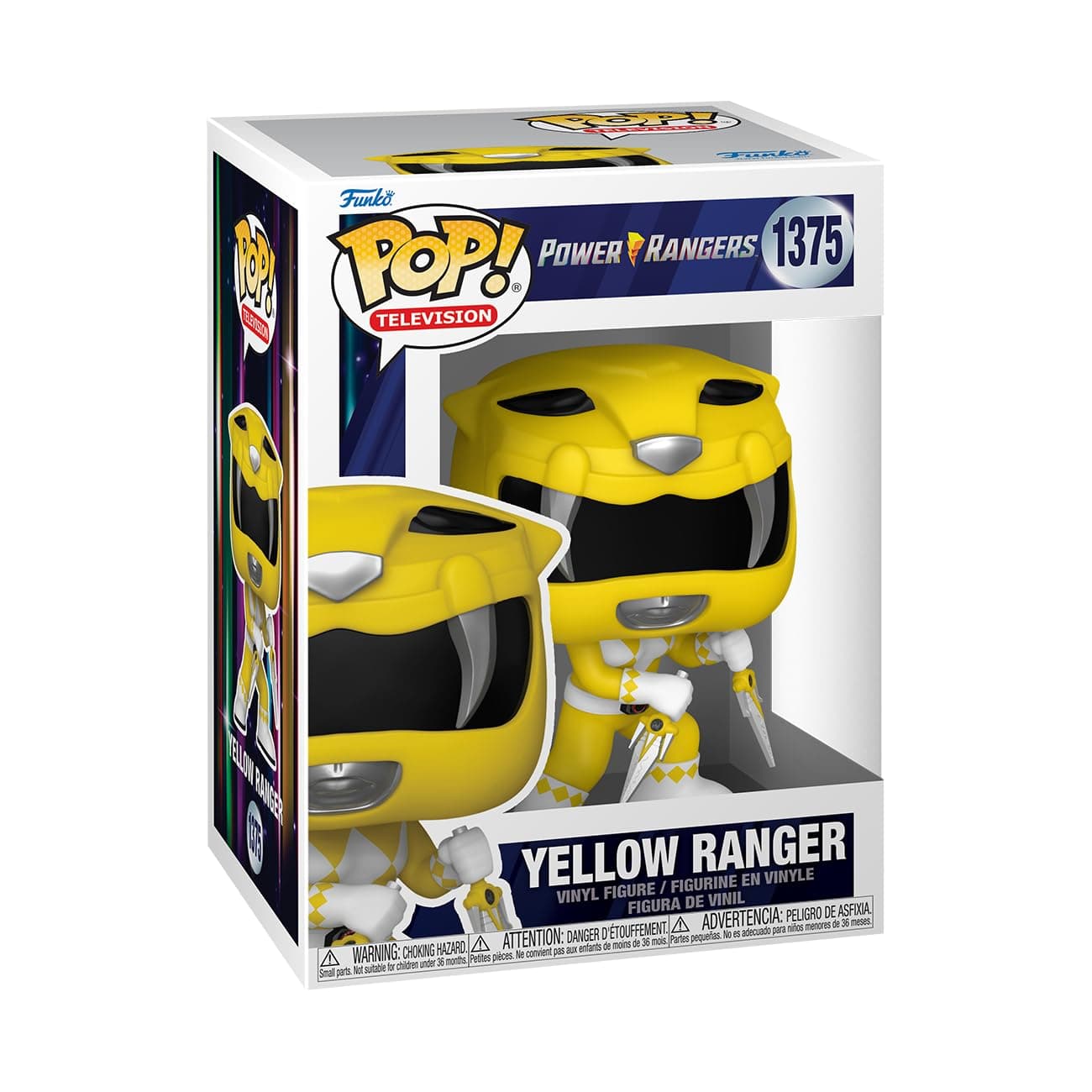 Pop! TV: Mighty Morphin Power Rangers 30th - Yellow Ranger - Collectable Vinyl Figure - Gift Idea - Official Merchandise - Toys for Kids & Adults - TV Fans - Model Figure for Collectors