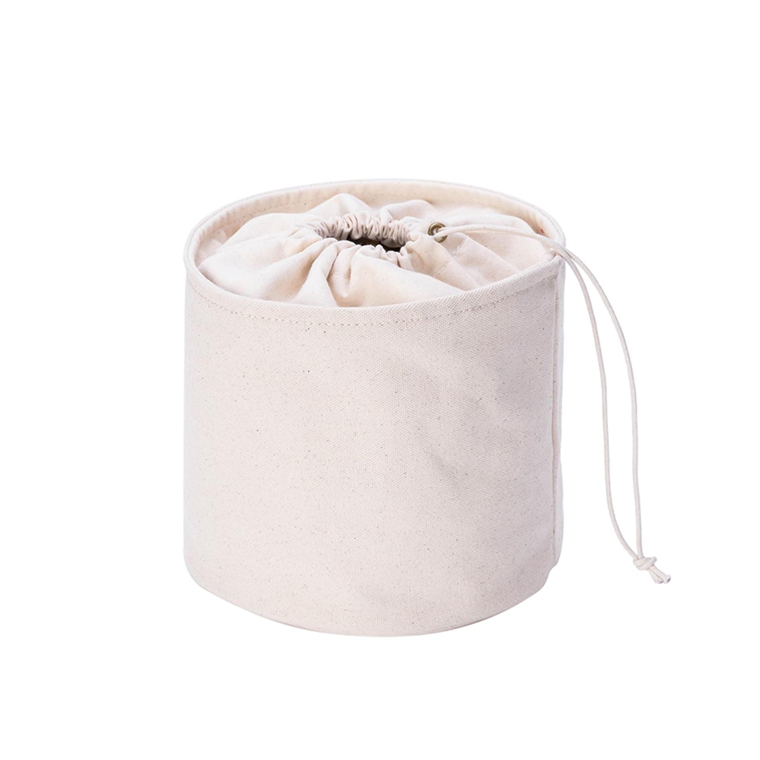 Tall Purse Organizer Insert Womens Canvas Round Handbag Organizer Storage,Handbag Purse Organizer Round Cosmetic Pouch Bag Bucket Makeup Bag