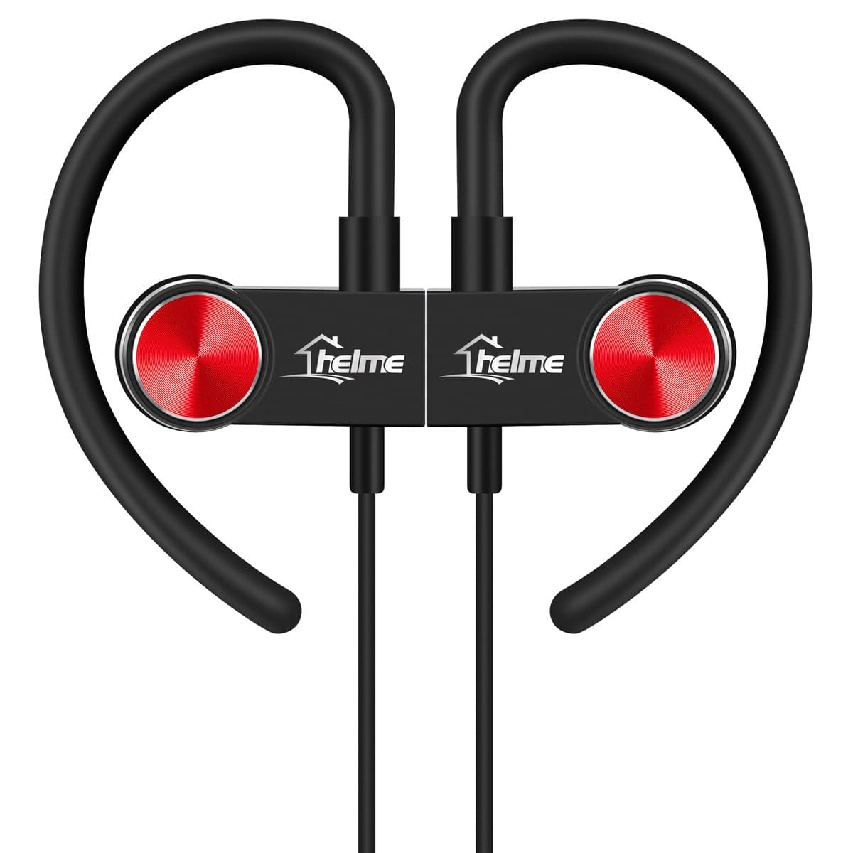 HELME Bluetooth Headphones Wireless for Running sport Earbuds with Mic iphone samsung Earphones Noise Cancelling Handsfree Headset True HD Sound Stereo Earpiece CSR 8645 IPX5 Waterproof Sweetproof