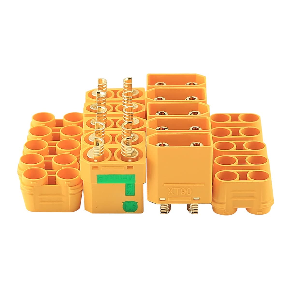 10Pcs Amass XT90 Connector Update XT90S Anti-Spark Male Female for RC FPV Lipo Battery ESC Charger Lead