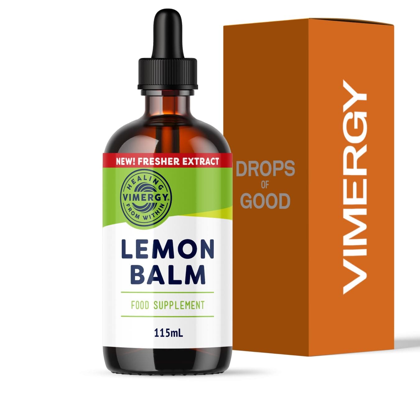 Vimergy Lemon Balm, 115 Servings – Lemon Balm Extract – Glycerin-Based Liquid Supplement – Vegan Supplement – Formulated Without Sugar or Binders – Non-GMO & Gluten-Free (115 ml)