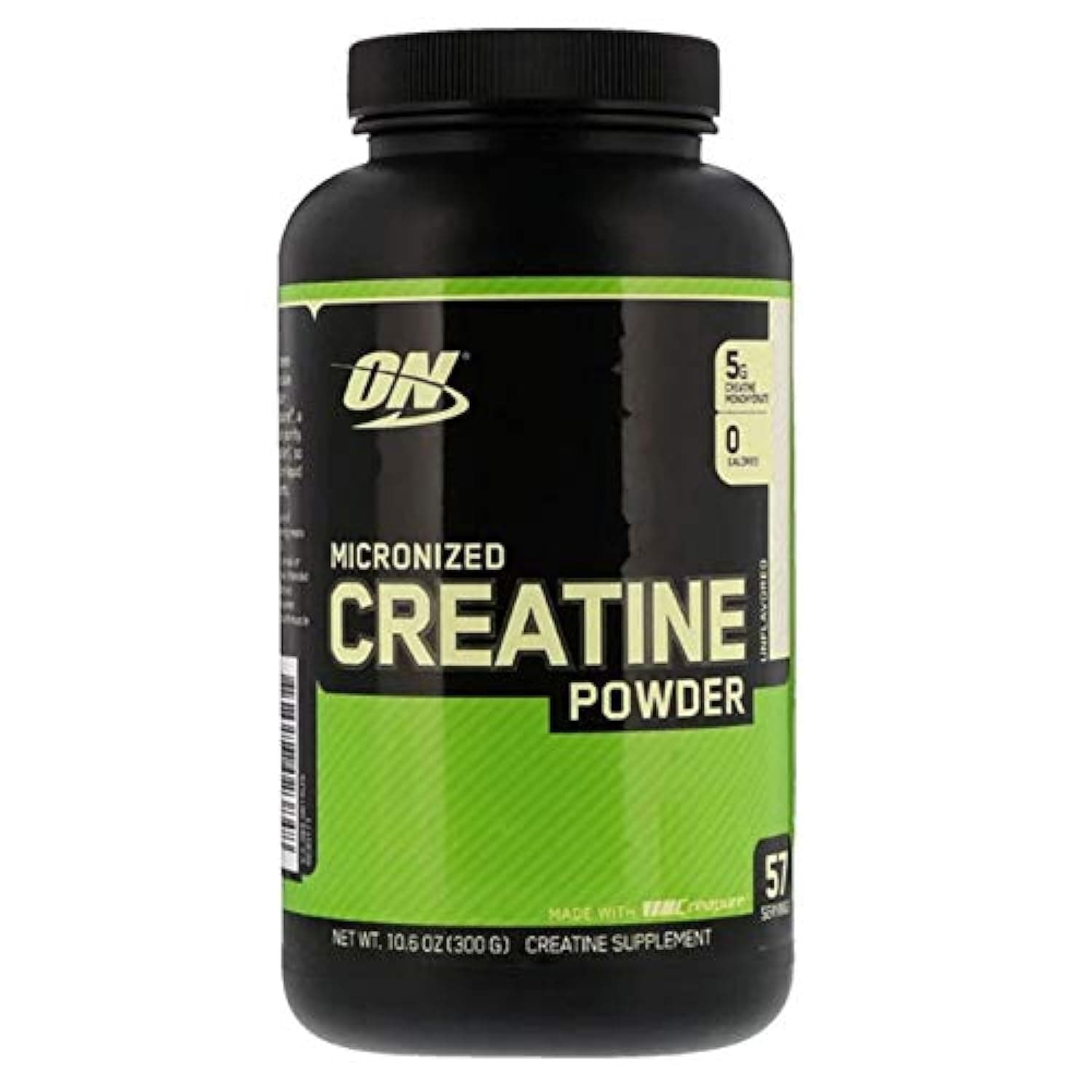 Optimum Nutrition Creatine Powder, 1.6 lbs (5,000 mg), 10.6 oz (300 g)