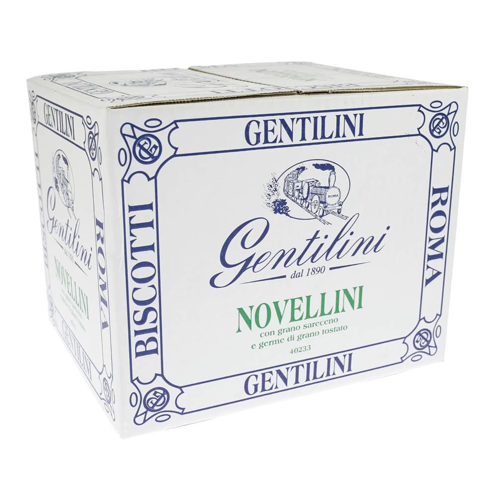 Gentilini Cardboard biscuits Novellini with Buckwheat 3,5.kg. (14 packs of 250 gr.)