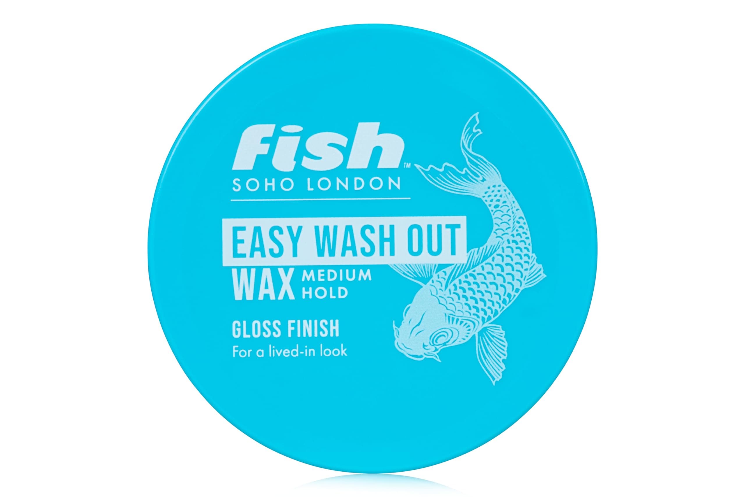 Original Aqua Fish Easy Wash Out Shape Defining Hair Wax