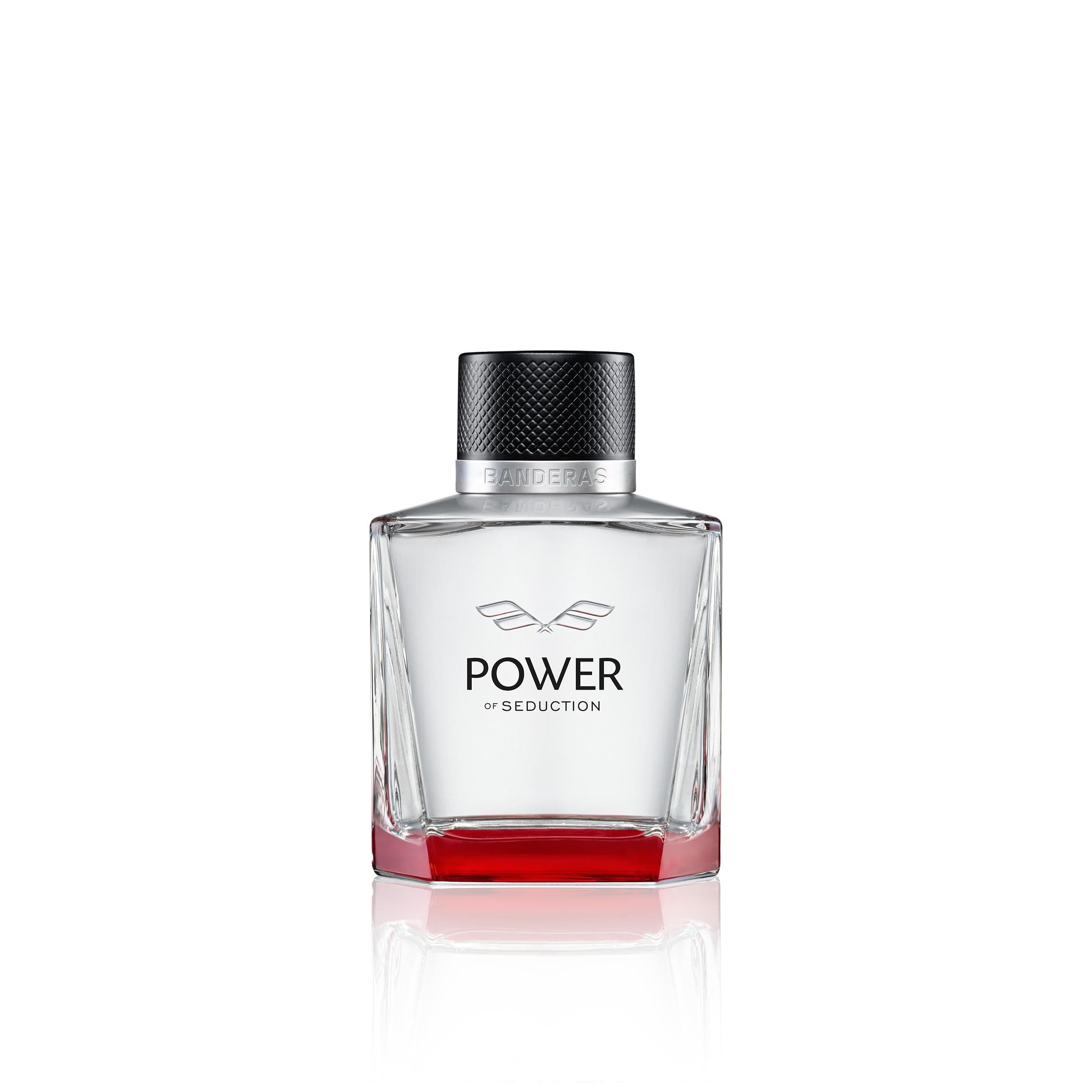 Antonio Banderas Perfumes - Power of seduction - Eau de toilette Spray for Men - 3.4 Fl Oz