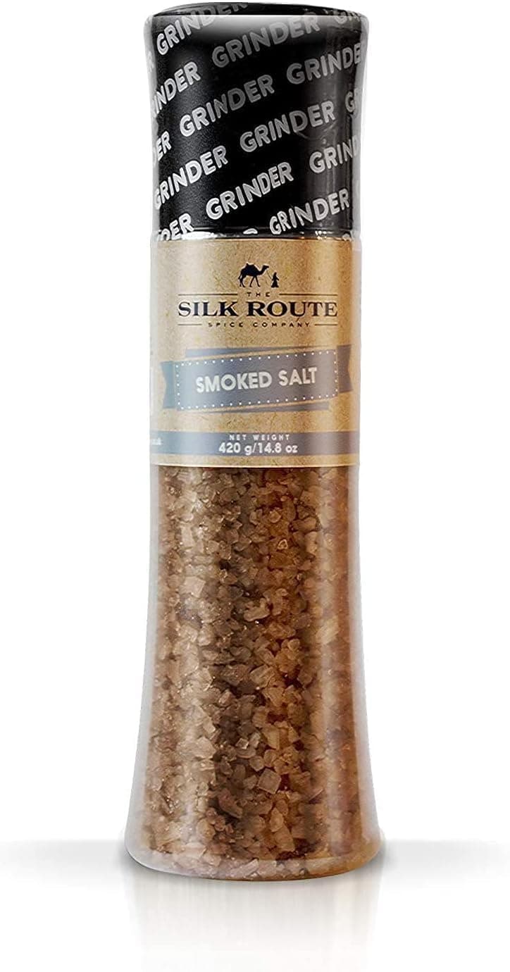Silk Route Spice Company Smoked Salt Giant Grinder - 390g - 13.8oz
