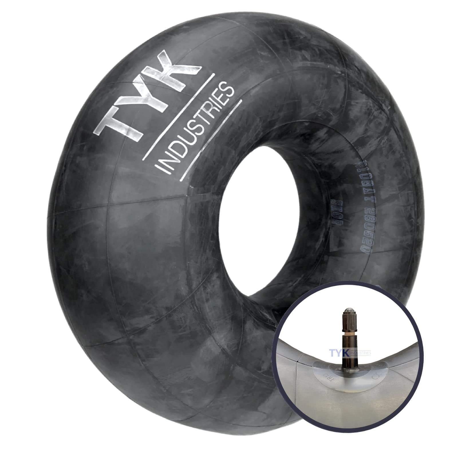 TYK Industries 16" Truck Tire Inner Tube, Heavy Duty Replacement 7.00-16, 7.50-16 Tire Tube for Car, Light Truck, and Trailer with 16 Inch Rim, TR13 Short Rubber Valve Stem