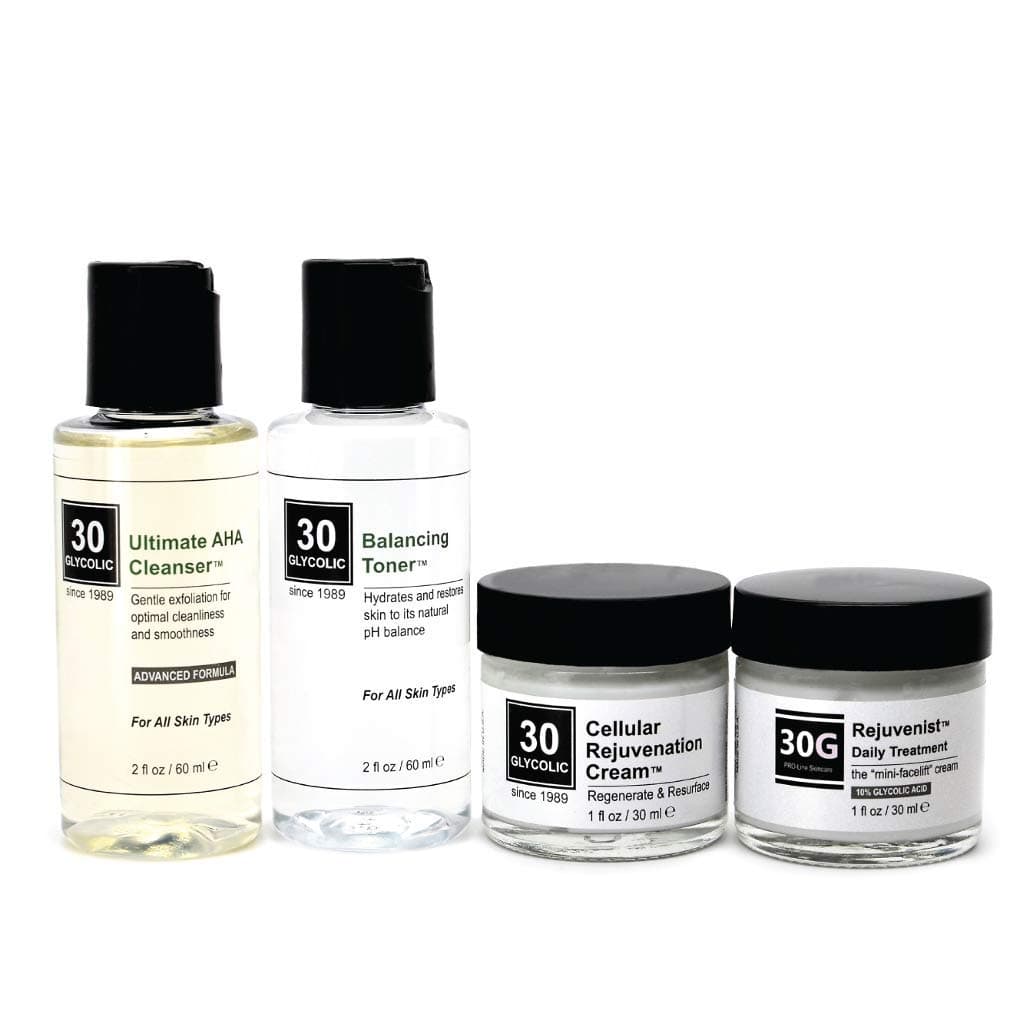 10% Glycolic Daily Treatment System - Skin Peel On-the-Go