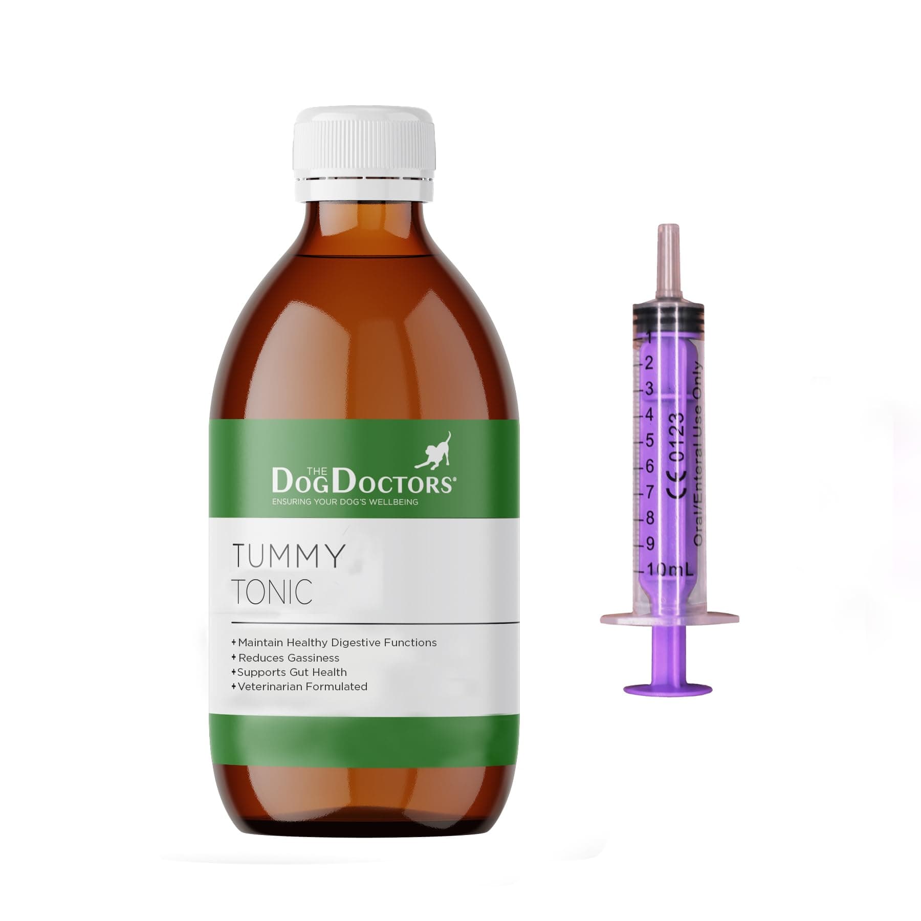 Tummy Tonic - Digestive Support Supplement -Supports & Maintains Healthy Digestive Functions - Suitable For All Breeds & Sizes.