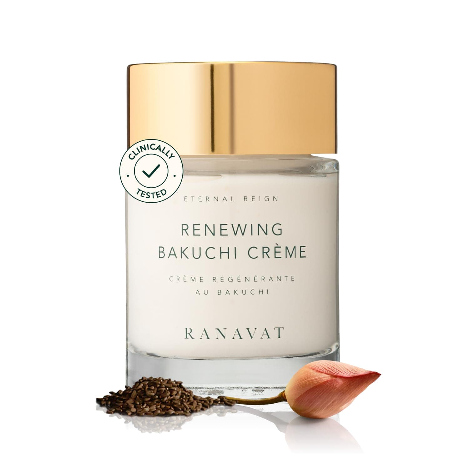 Natural Eternal Reign Renewing Bakuchi Creme | Luxury, Clean Skincare (50 ml)