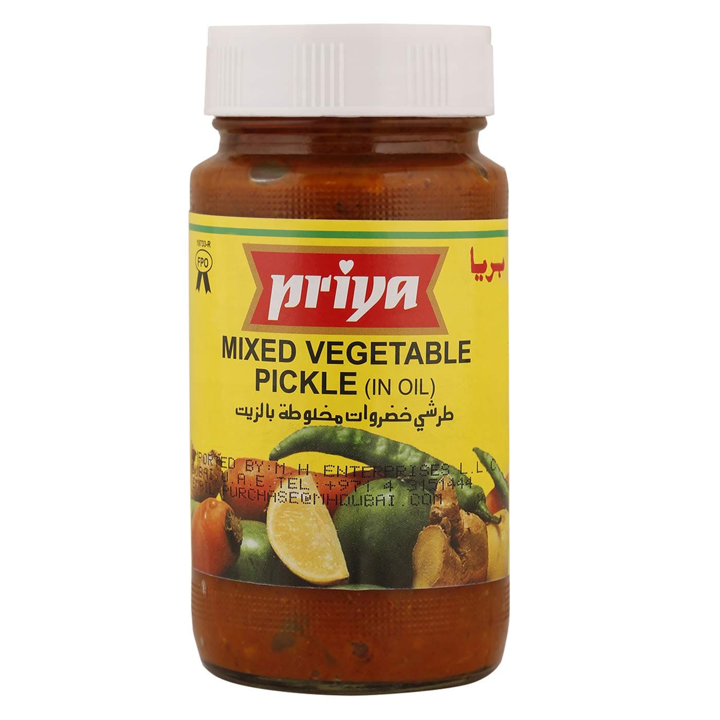 PRIYA FOODS Mixed Vegetable Pickle In Oil 300G