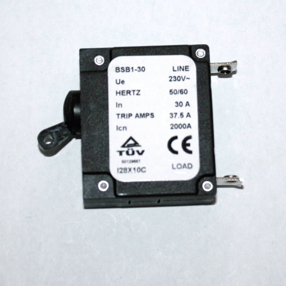 30 AMP 30A Circuit Breaker for Generator BSB1-30 BAISHIBAO BSB 37.5 Trip Amps