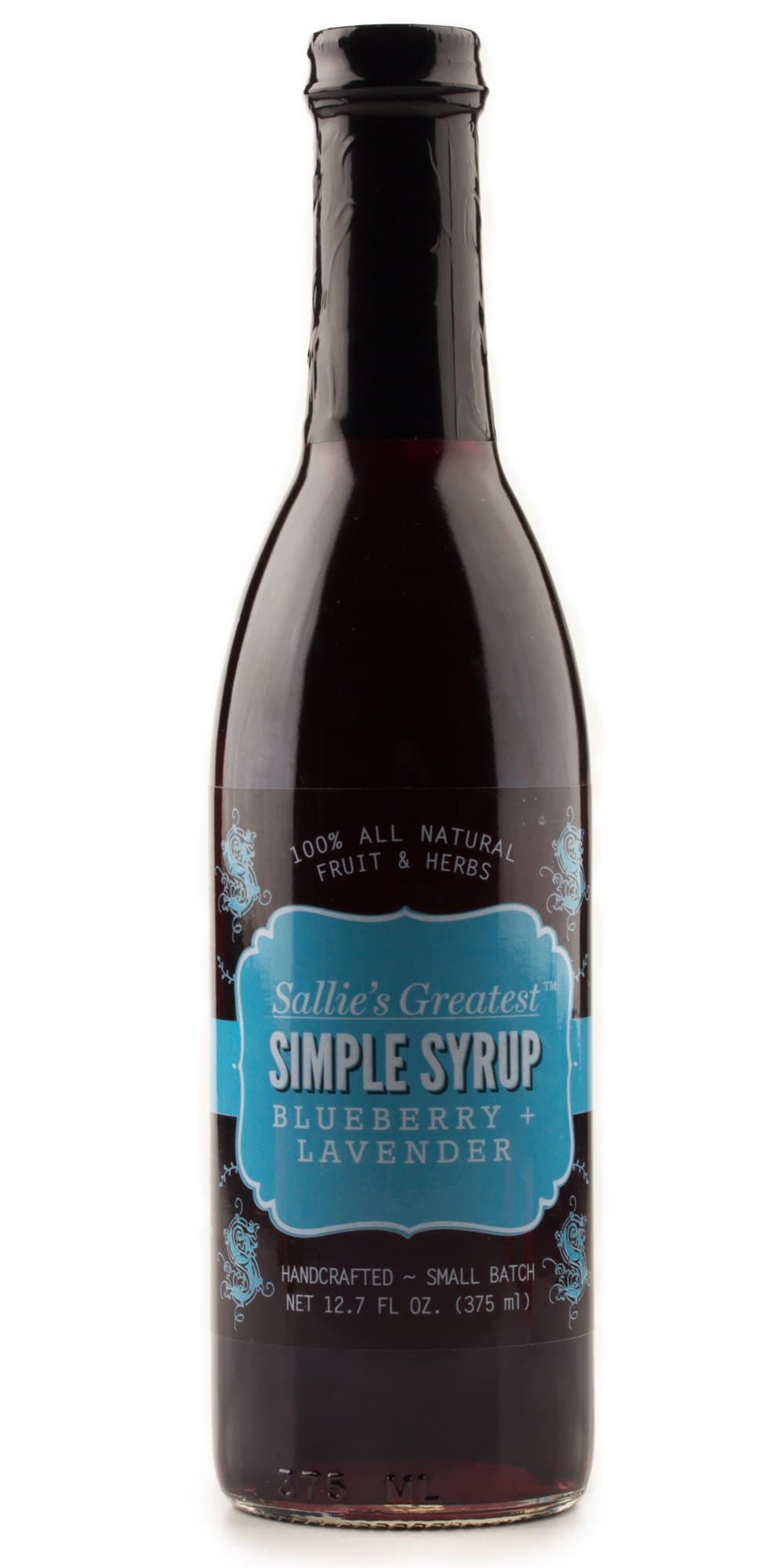 Sallies Greatest, Syrup Simply Blueberry Lavender, 12.7 Fl Oz