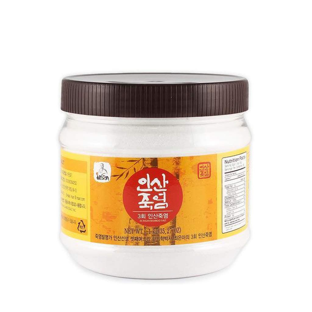 Dr.Insan 3 Times Roasted Bamboo Salt (Powder) 1kg-3회 죽염