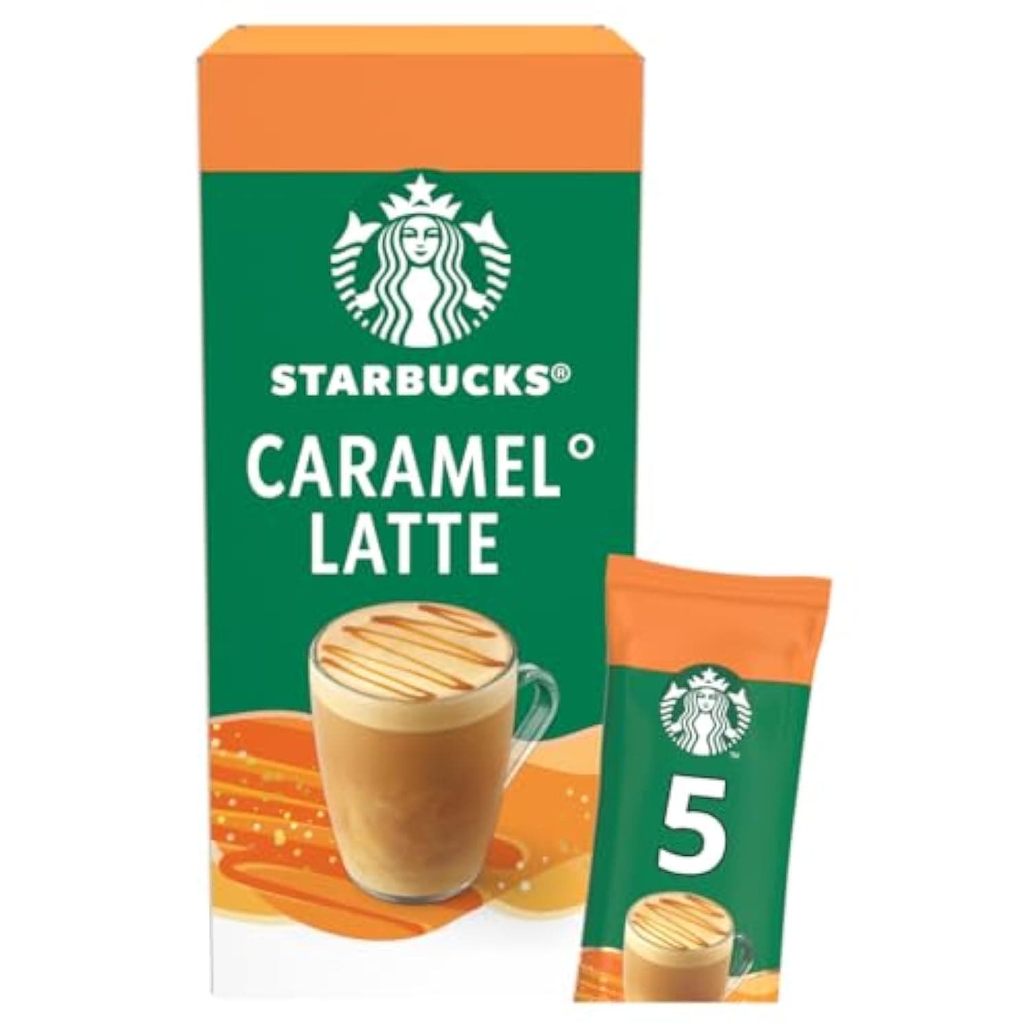 Caramel Latte Caramel & Smooth 115 Gram, Powder, Box