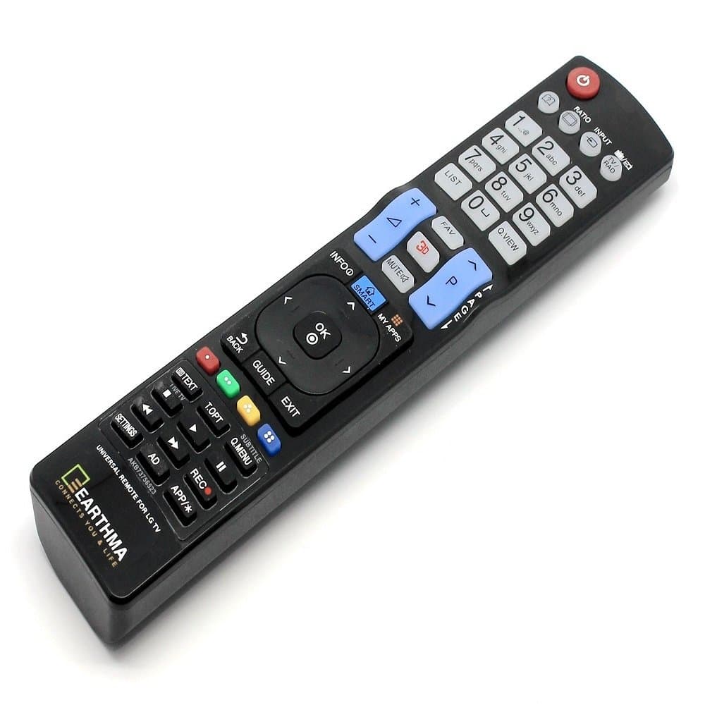 Remote Control for Lg Smart 3D Led LCD HDTV Tv Replacement,Black