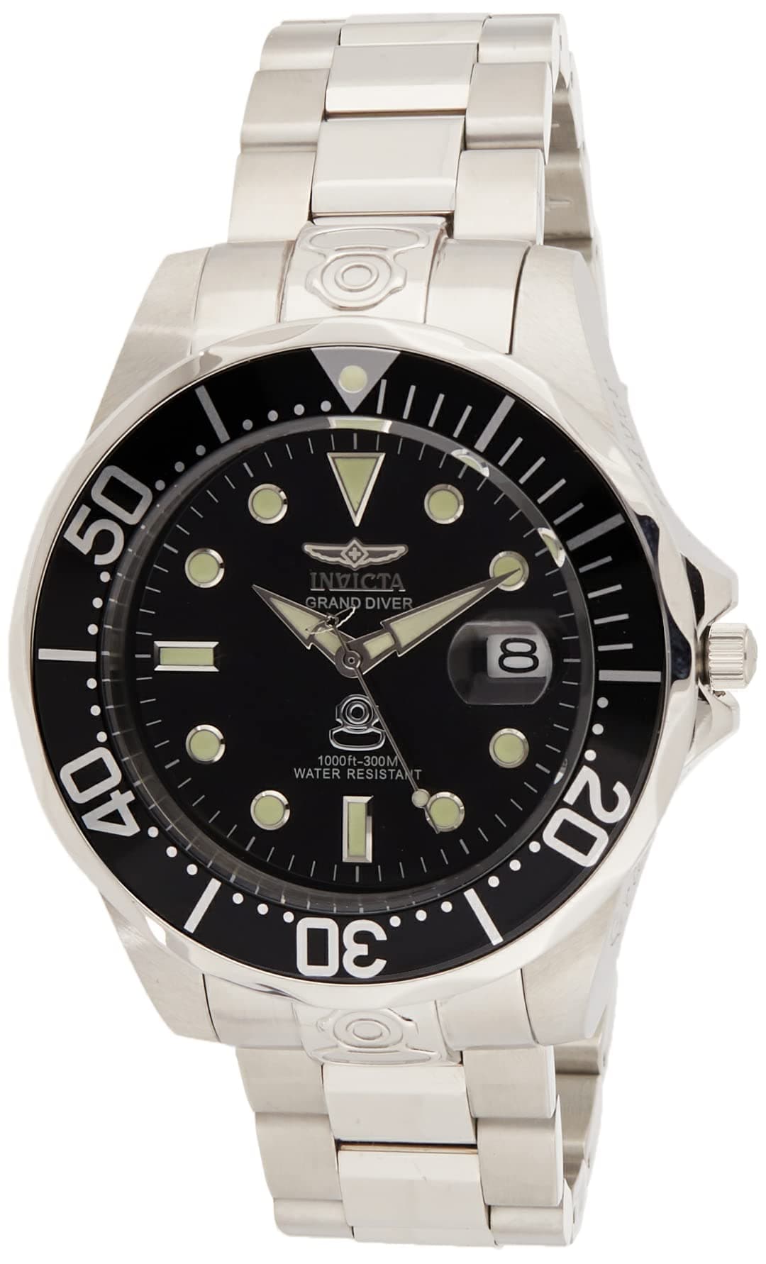 Pro Diver Stainless Steel Quartz Watch - 37mm