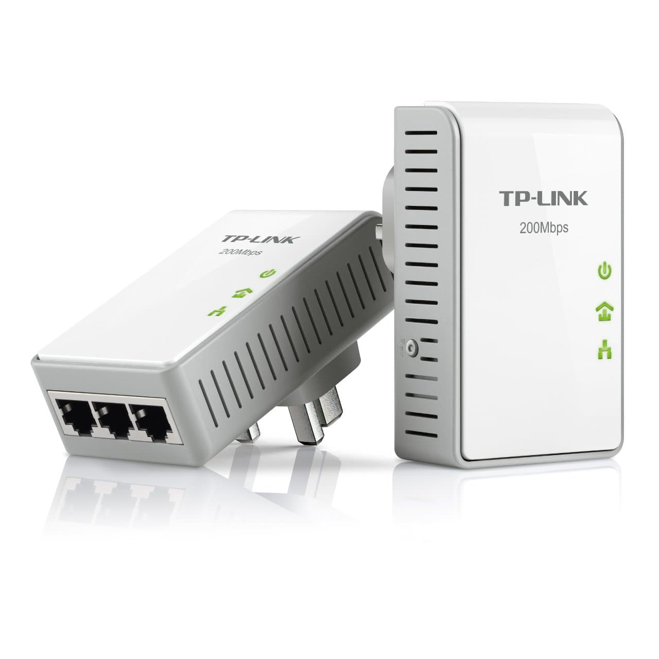 TP-Link 200Mbps 3-port Powerline Adapter Twin Pack - TL-PA2030KIT