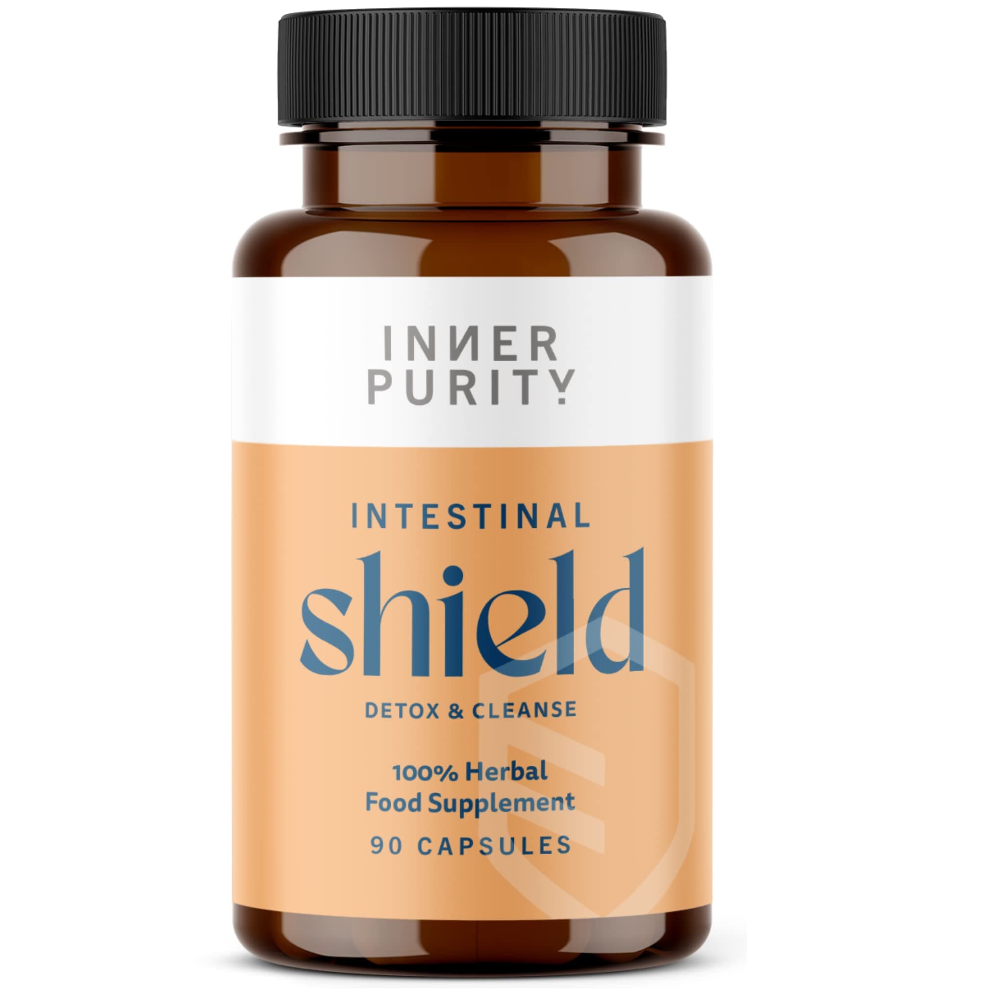 Intestinal Shield - Candida & Antimicrobial Cleanse, Natural Colon Detox Support with Wormwood, Black Walnut, Cloves, Grapefruit Seed Extract & More, 100% Herbal, 90 Capsules