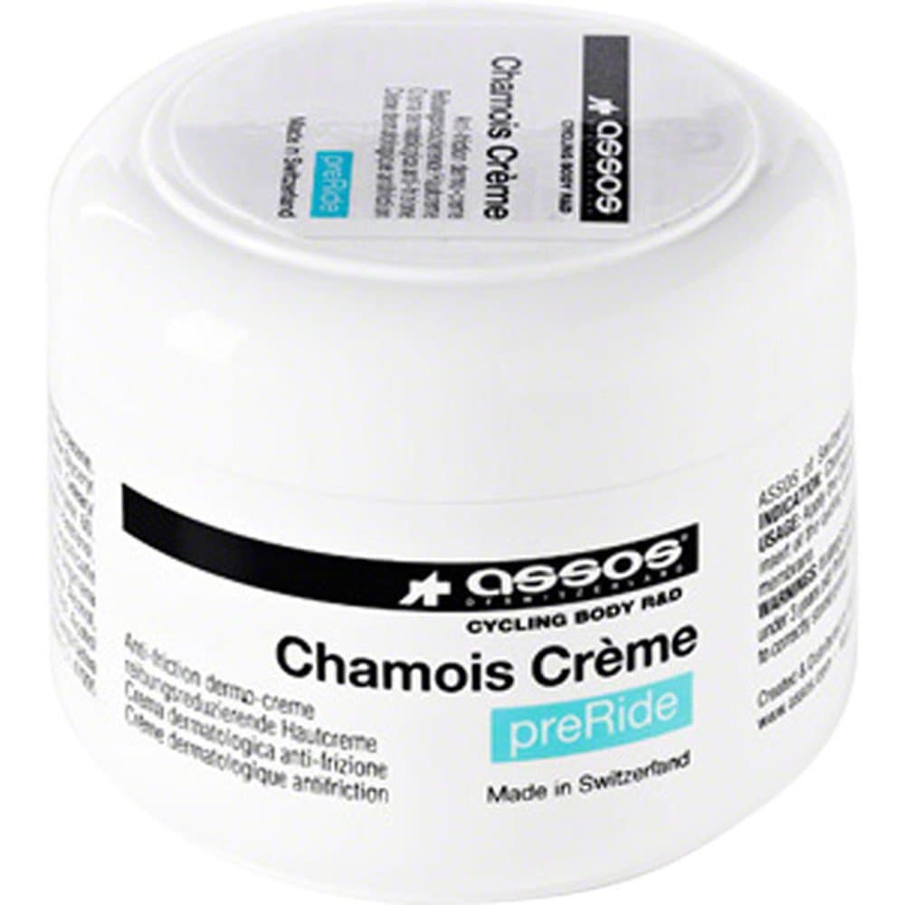 assos PreRide Chamois Cream, Anti-friction Dermo-Creme, Sensitive, 140 ml