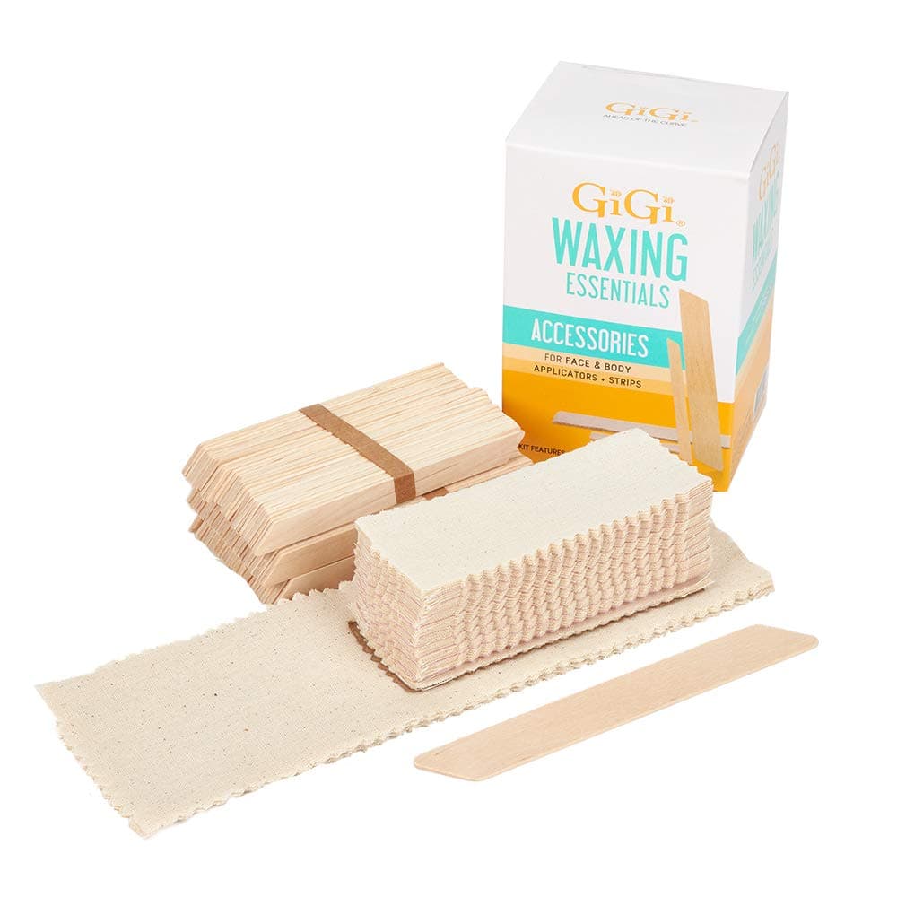 Wax Essentials, Applicators & Muslin Strips for Face & Body